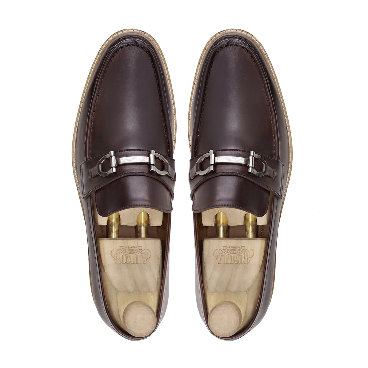 Trevor - Men's Dark Brown Calf Leather Loafer