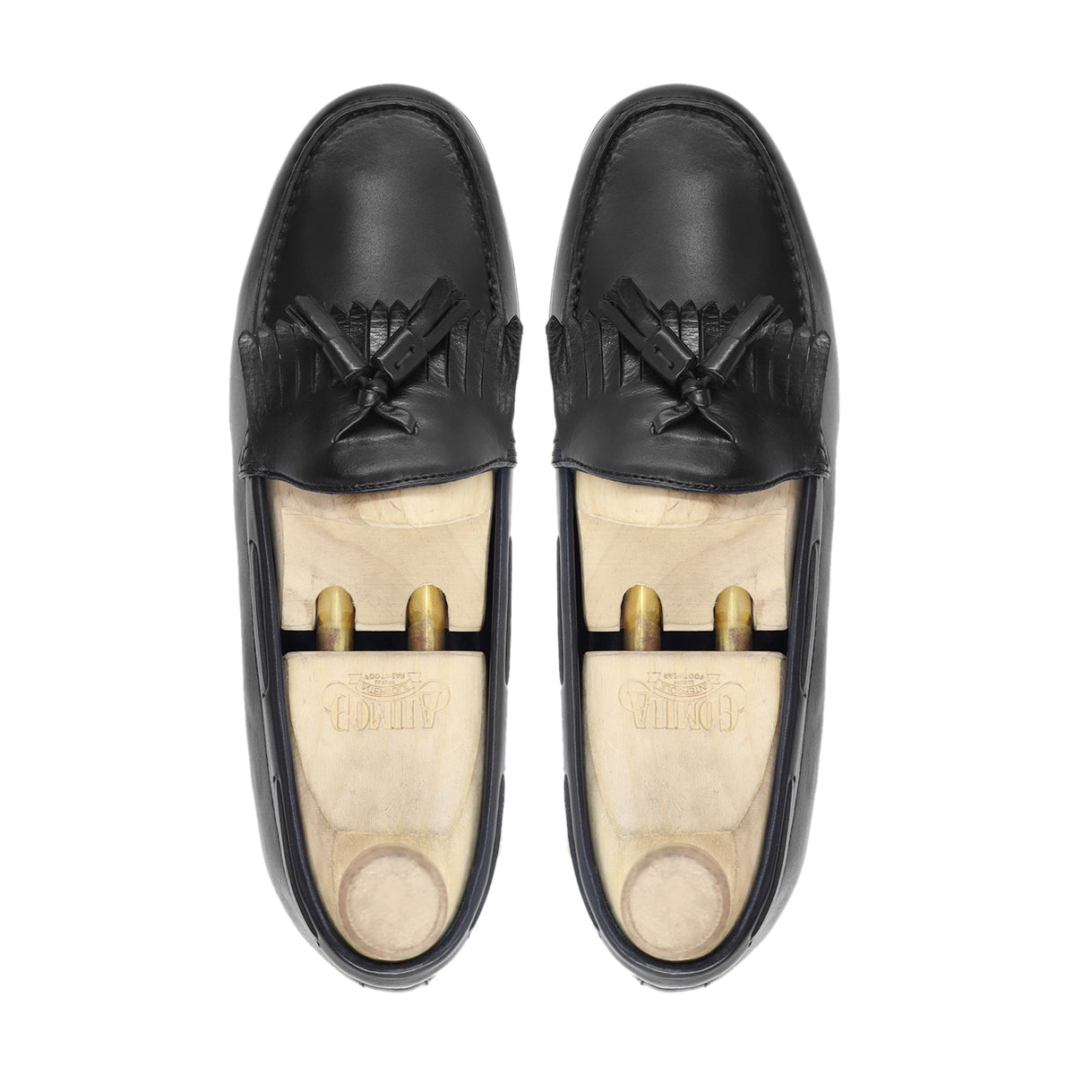 Tsubasa - Men's Black Calf Leather Loafer
