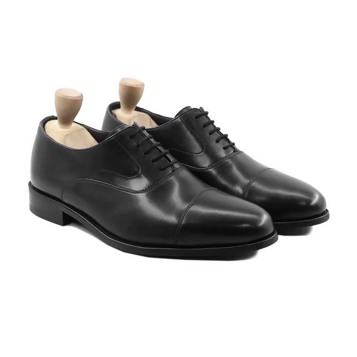 Itsuki - Men's Black Calf Leather Oxford Shoe