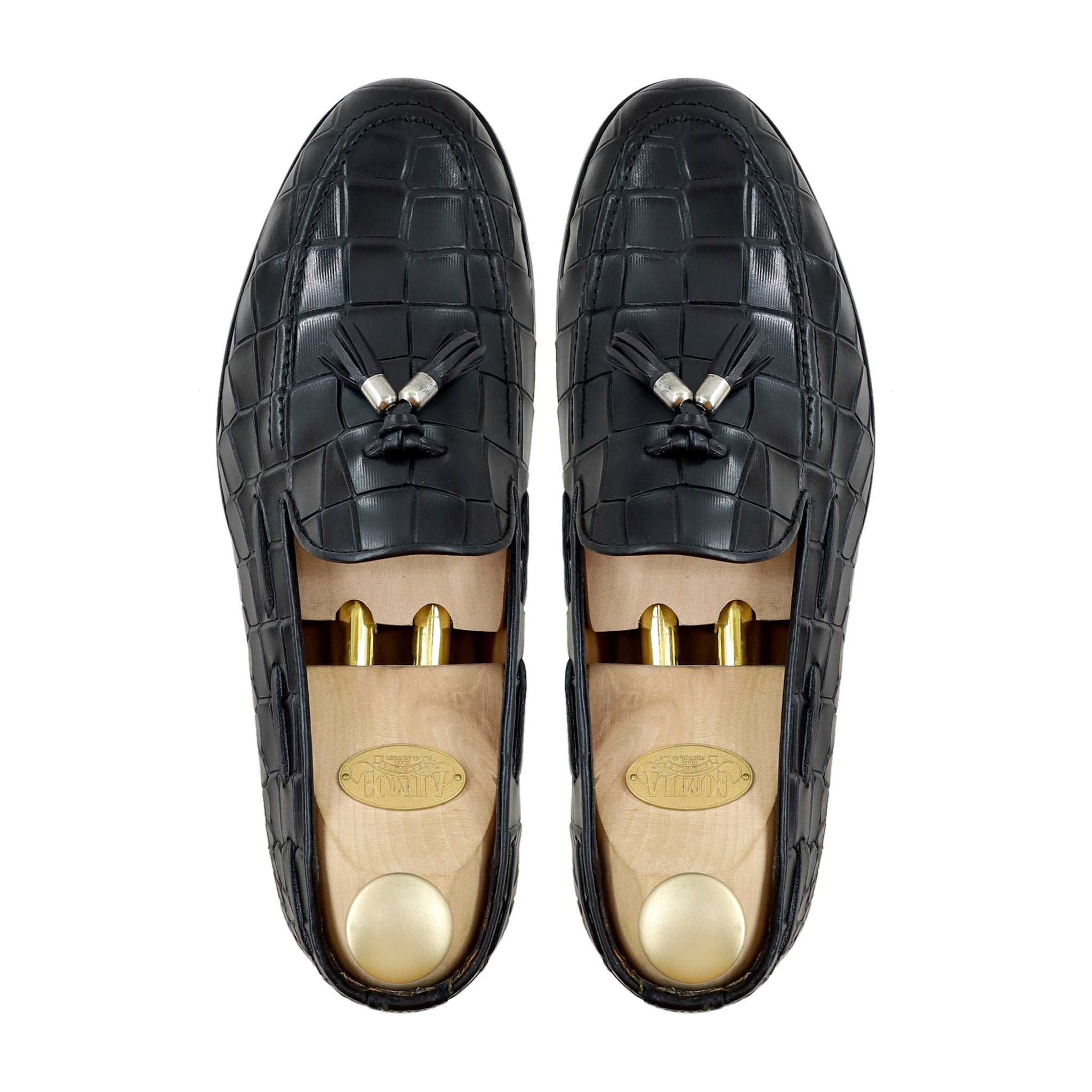 Goten - Men's Black Calf Leather Loafer
