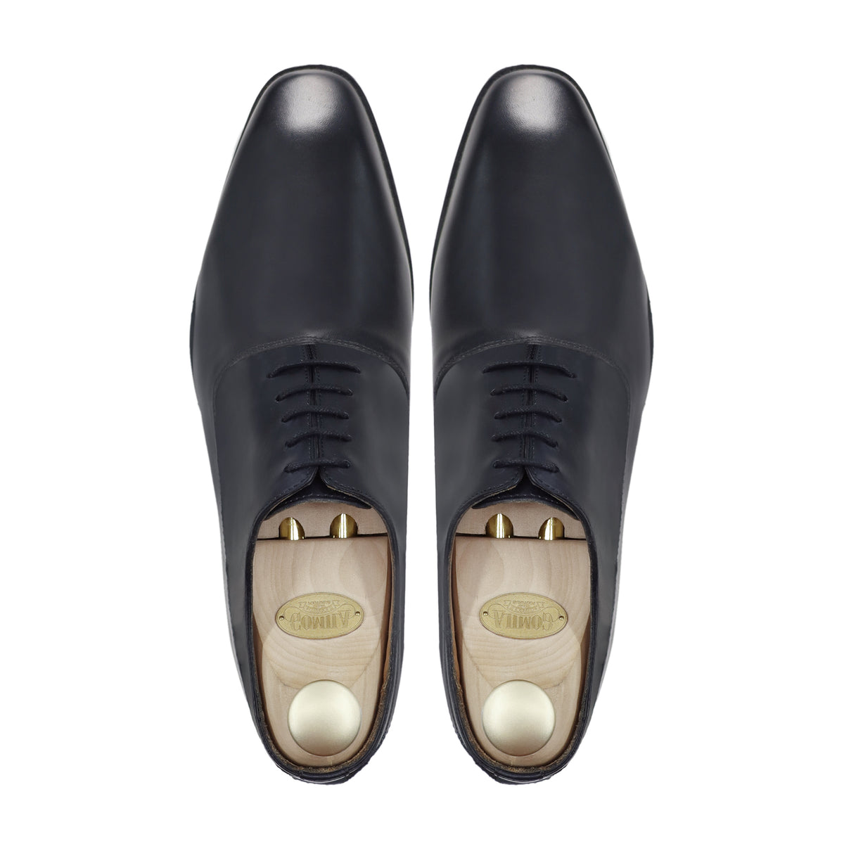 Roger - Men's Black Calf Leather Oxford Shoe