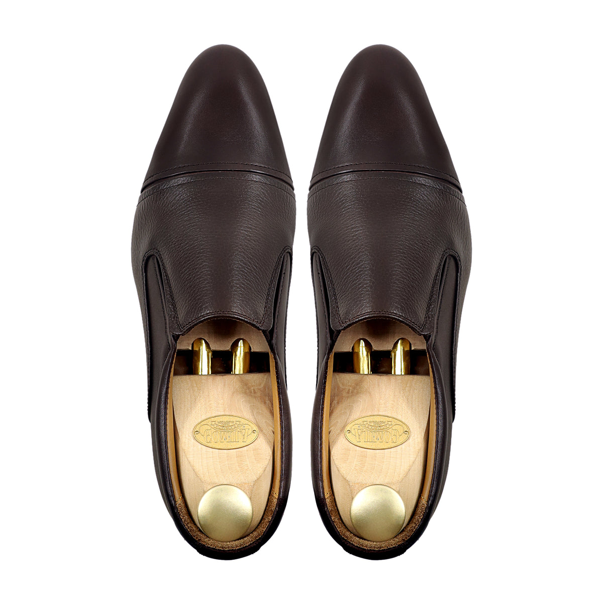Spear - Men's Dark Brown Calf Leather Loafer