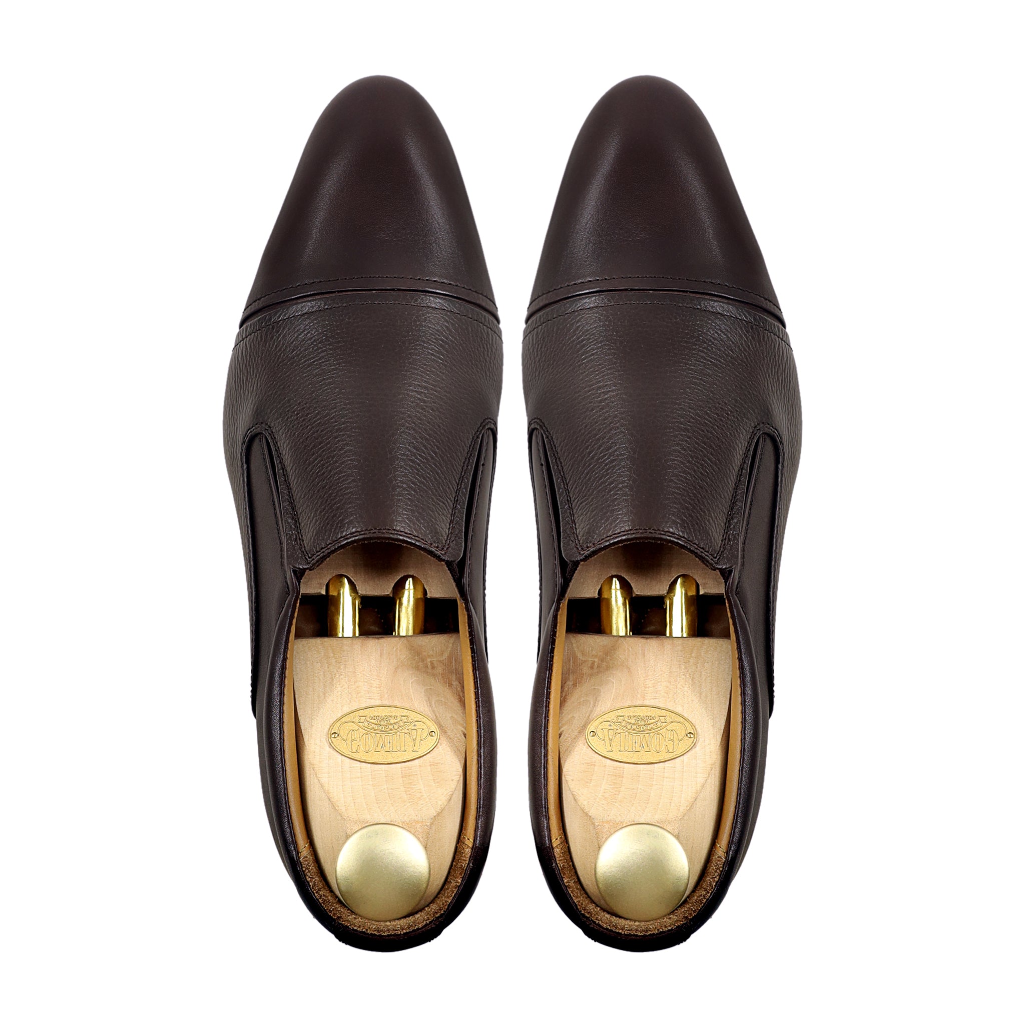 Spear - Men's Dark Brown Calf Leather Loafer