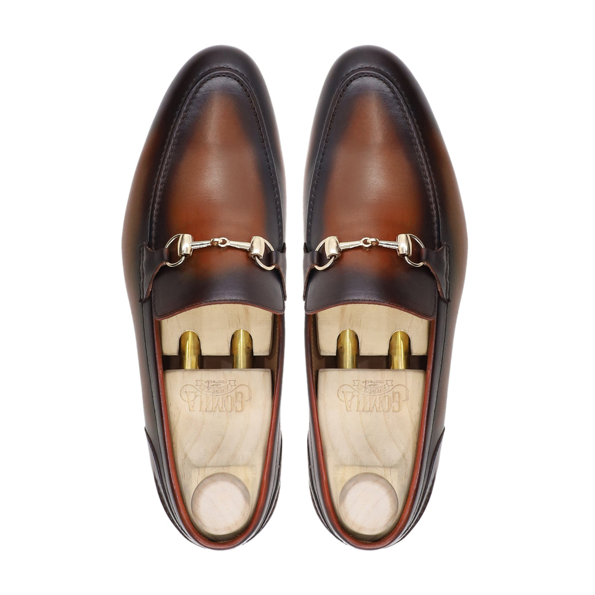 Syler - Men's Burnished Tan Calf Leather Loafer