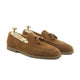 Palmer - Men's Cognac Kid Suede Loafer