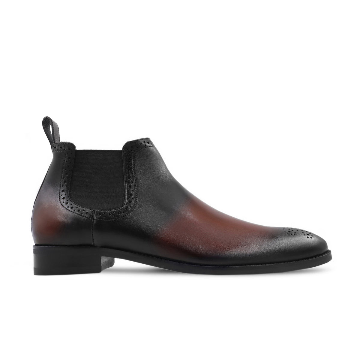 Kaage - Men's Burnished Brown Calf Leather Chelsea Boot