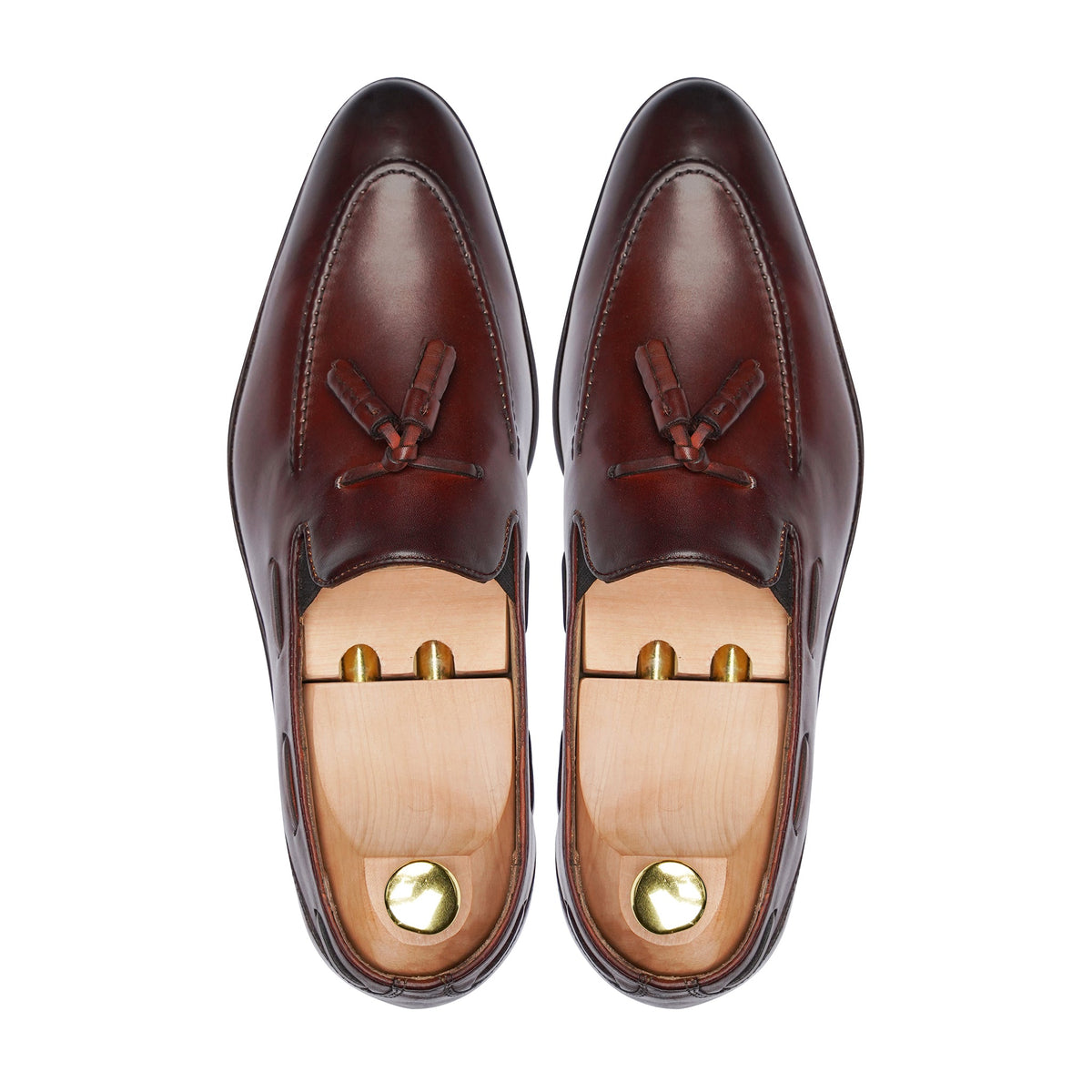 Kelowna - Men's Oxblood Calf Leather Loafer
