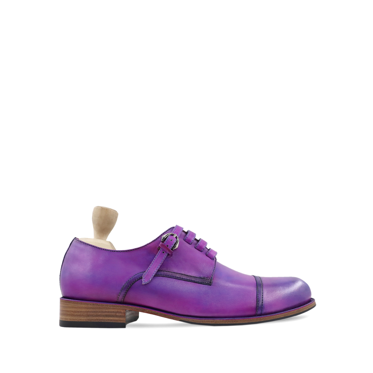 Larson - Men's Pink Patina Calf Leather Derby Shoe