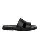 فیبل - مردانہ کالی بچھڑے کی چمڑے کی سلیپر