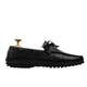 Solex - Men's Black Pebble Grain Leather Driver Shoe