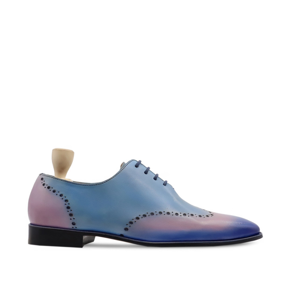 Marac - Men's Multicolor Calf Leather Wholecut Shoe