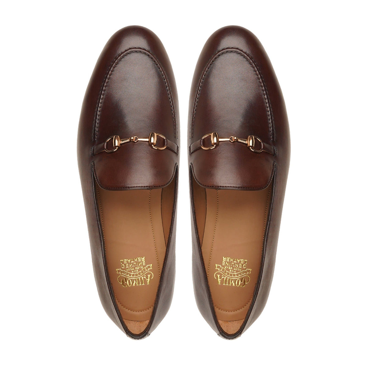 Mario - Men's Oxblood Calf Leather Loafer