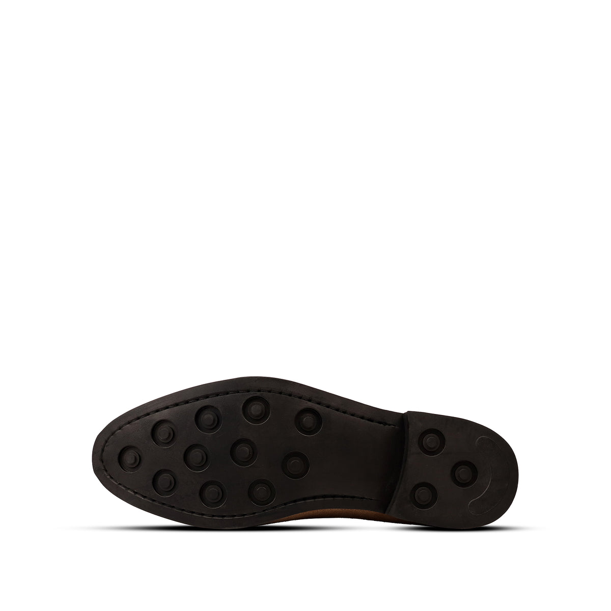 Mitsu - Men's Camel Brown Suede Loafer