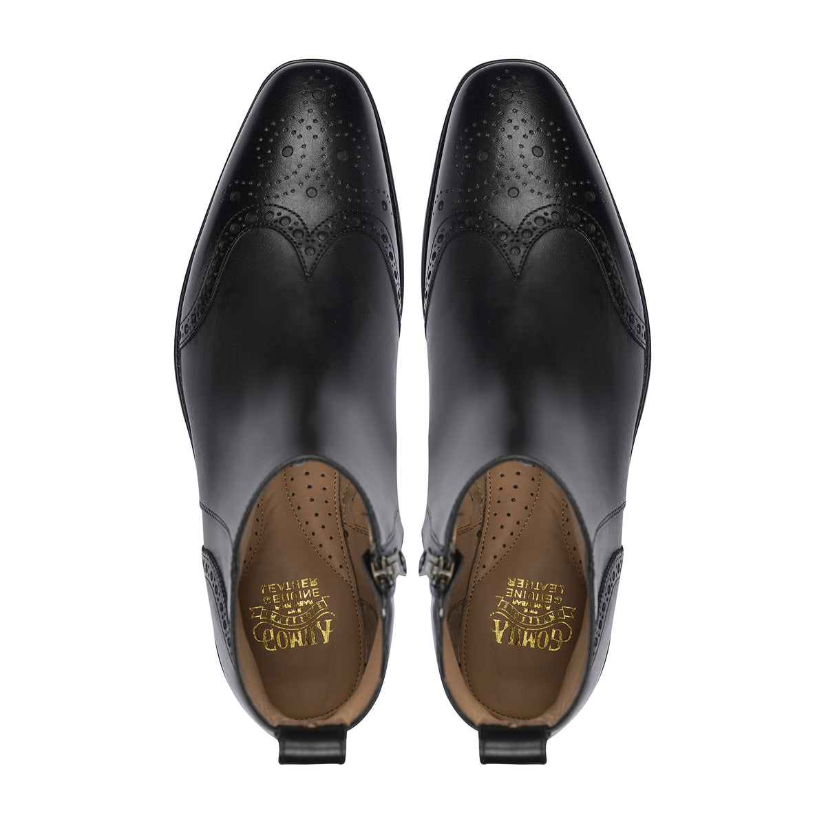 Miyako - Men's Black Calf Leather Chelsea Boot