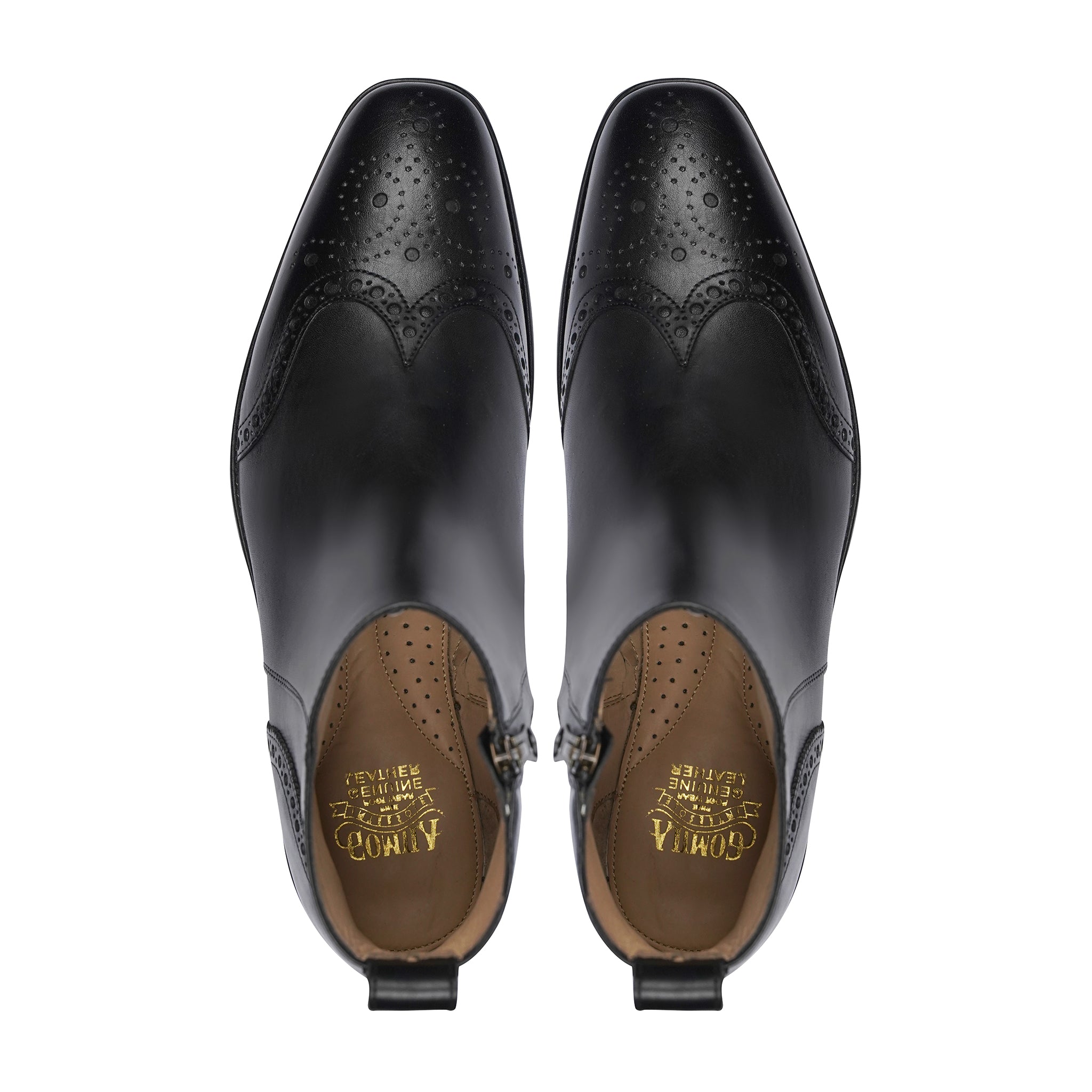 Miyako - Men's Black Calf Leather Chelsea Boot