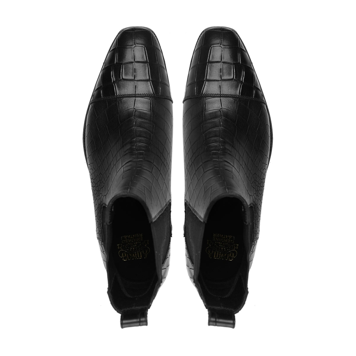 Wiltz - Black Calf Leather Chelsea Boot