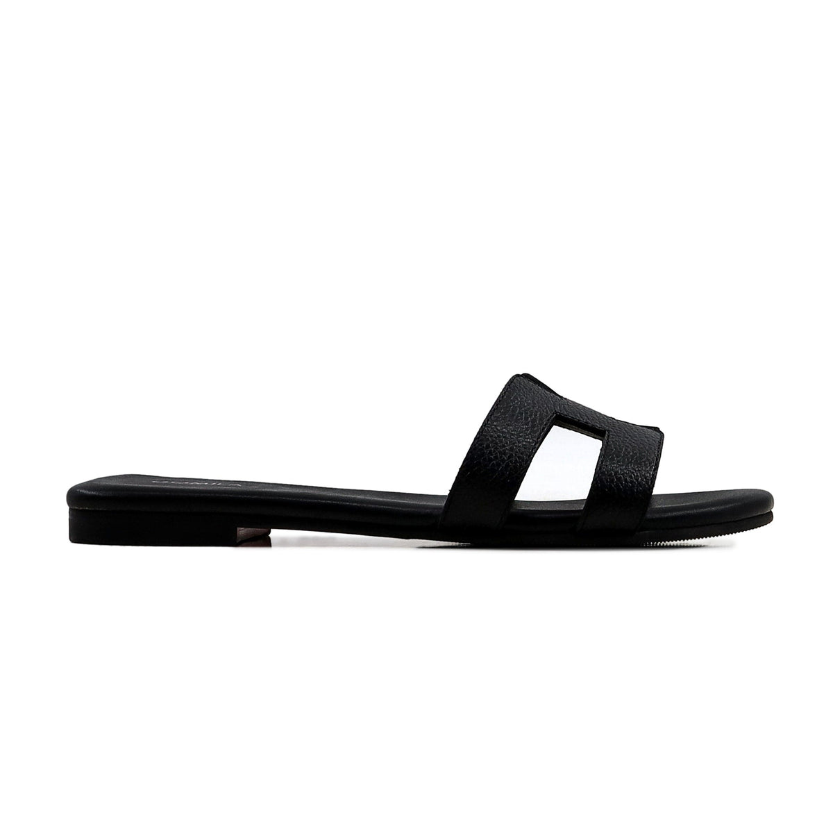 Stephanie - Women's Black Slipper