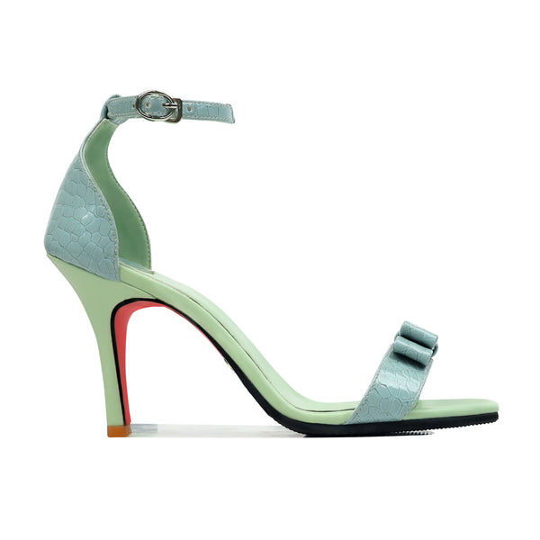 Stilettoz - Women's Pastel Green Heels