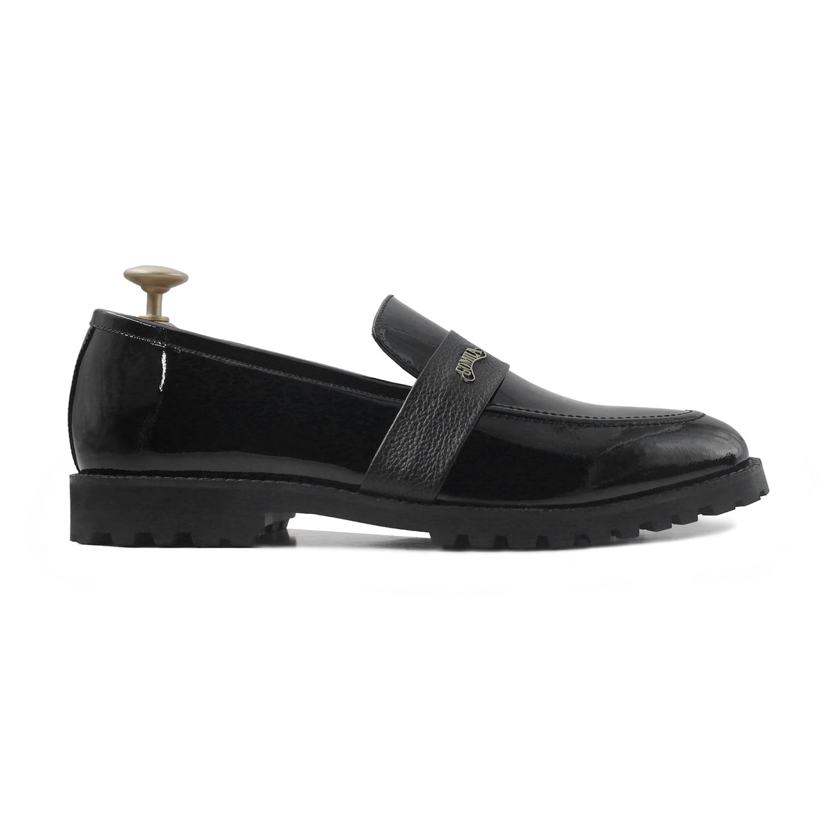 Kirex - Men's Black Patent leather Loafer