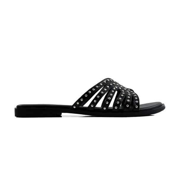 Cosima - Women's Black Slipper
