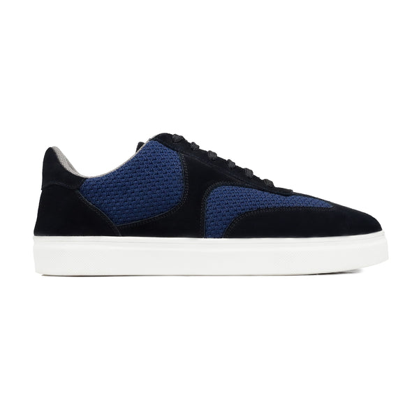 Zephyr - Men's Black and Blue Sneaker