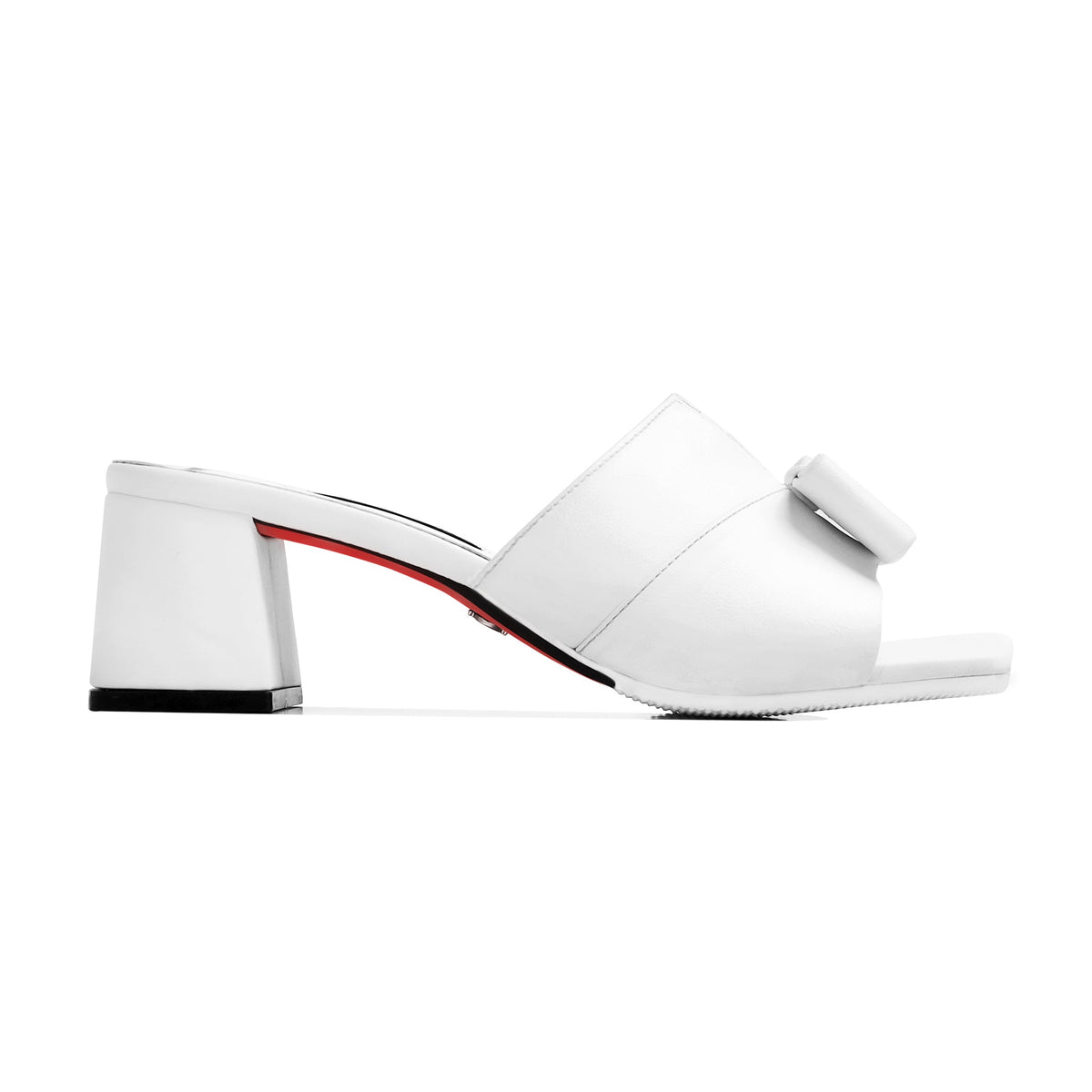 Kira - Women's White 50mm Heels