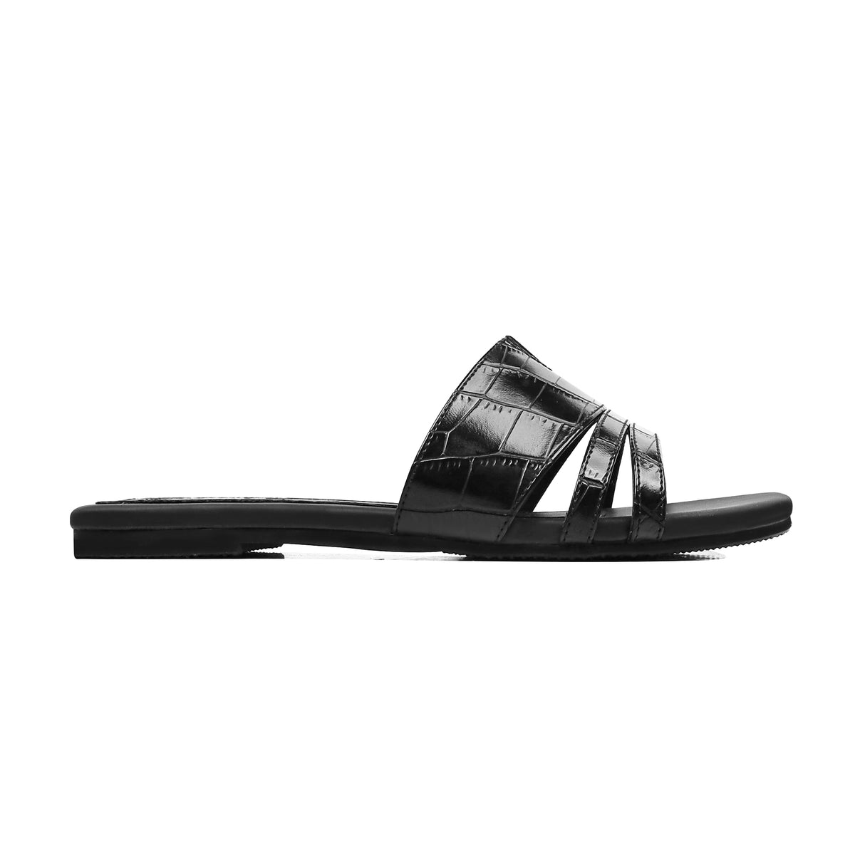 Aria - Women's Black Slipper