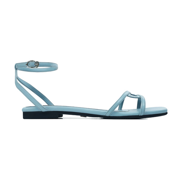 Aloura - Women's Sky Blue Strapped Sandal