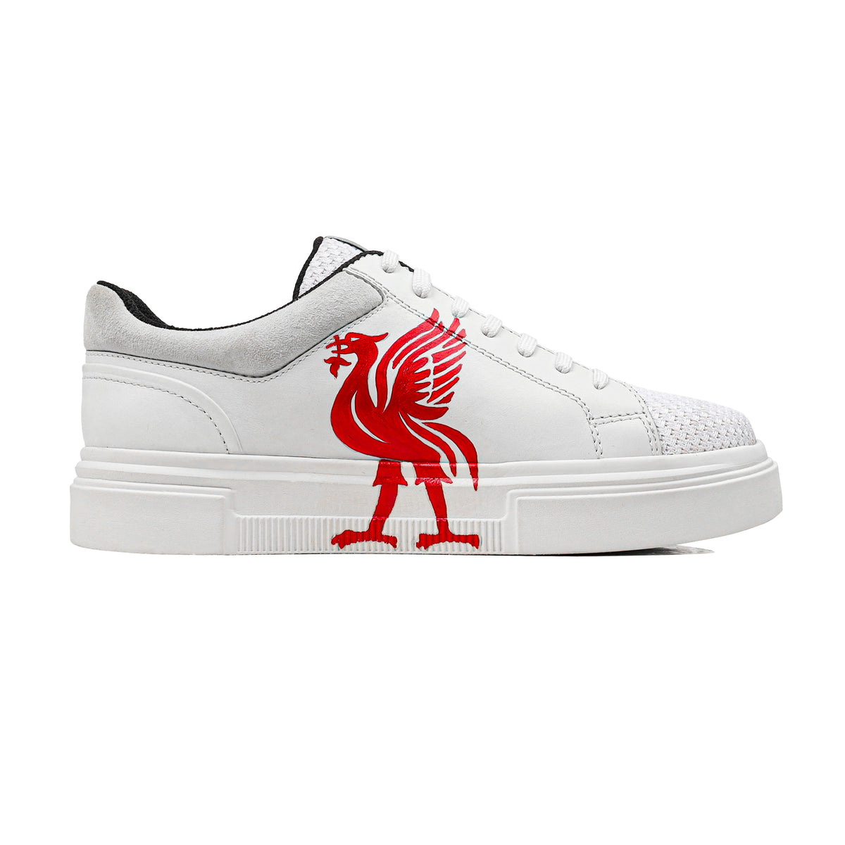 Elitekick - Men's White Hand Painted Sneaker