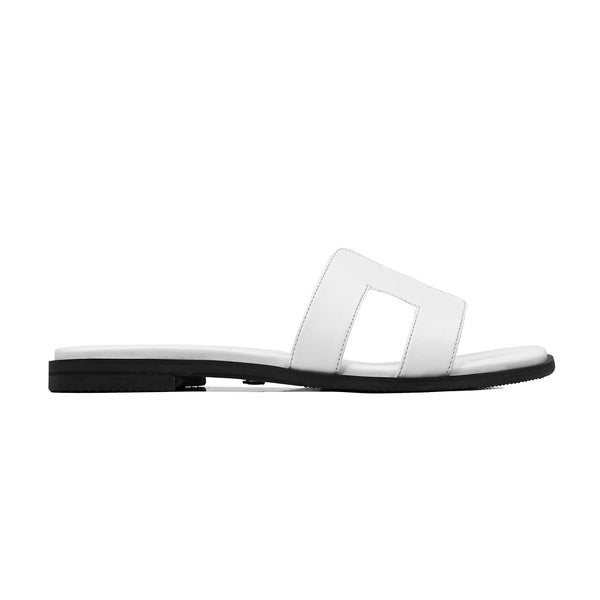 Livia - Women's White Slipper