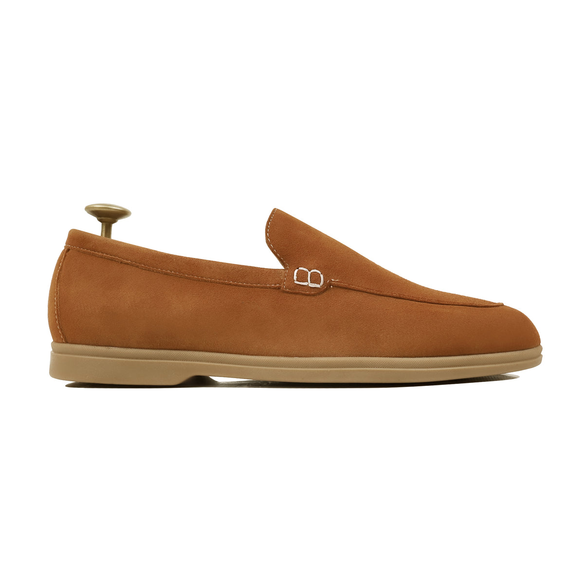 Nova - Men's Orange Tan Split Seude Loafer