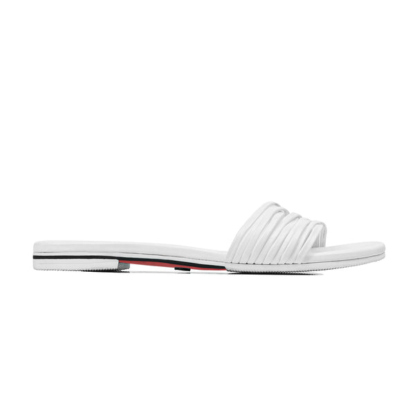 Lyra - Women's White Slipper