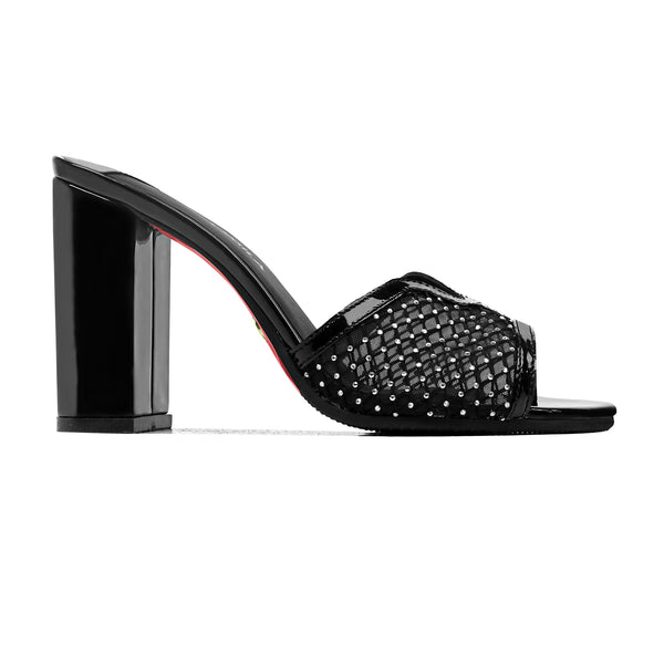 Celvia - Women's Black Heels