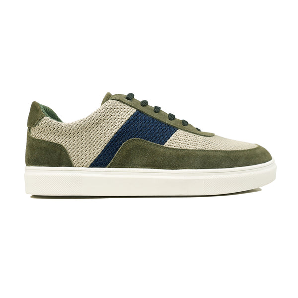 Kinetix  - Men's Beige and Olive Green Sneaker
