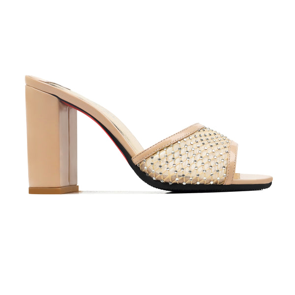 Luvine - Women's Peach Heels