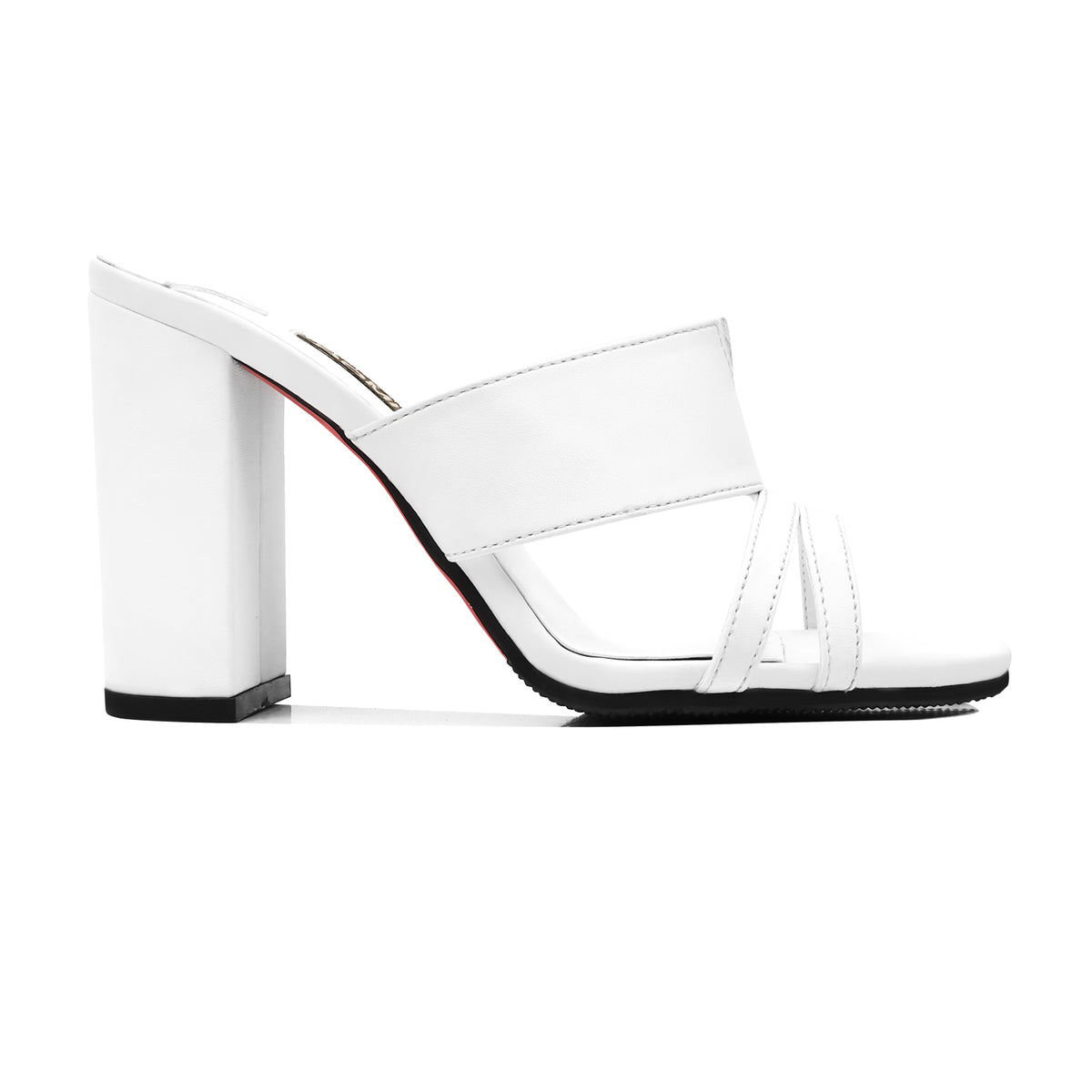 Noa - Women's White 90mm Heels