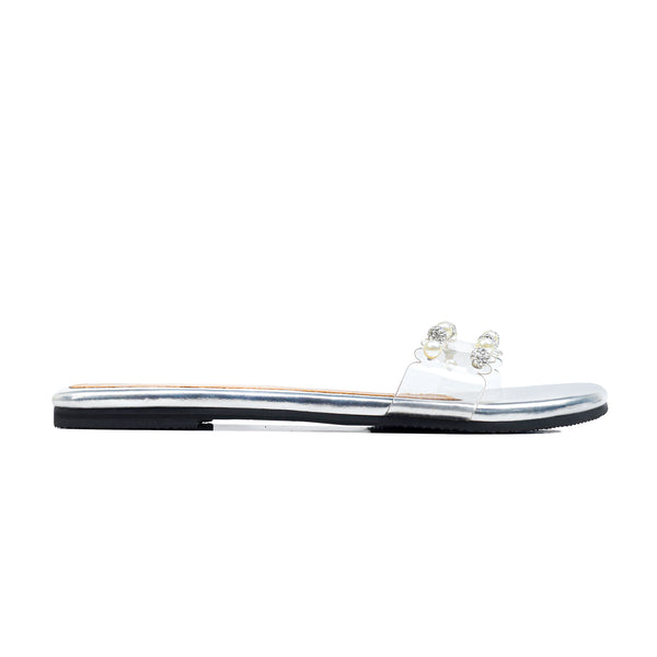 Aurelia - Women's Silver Slipper