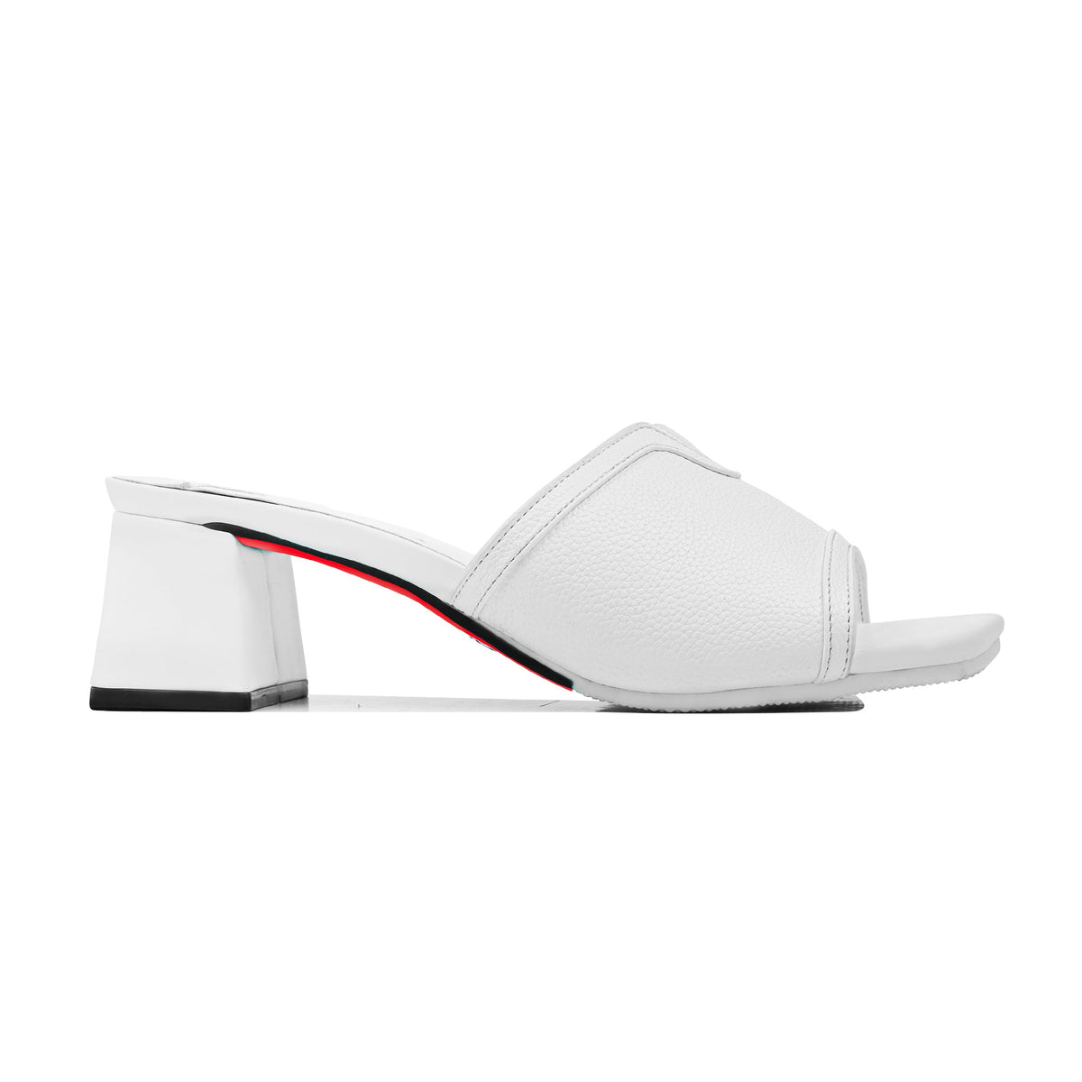 Elyana - Women's White 50mm Heel