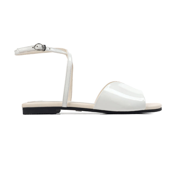 Veya - Women's White Strapped Sandal