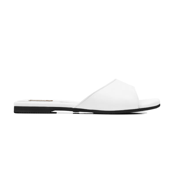 Meli - Women's White Slipper