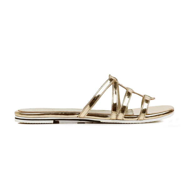 Kaelis - Women's Sliver Golden Slipper