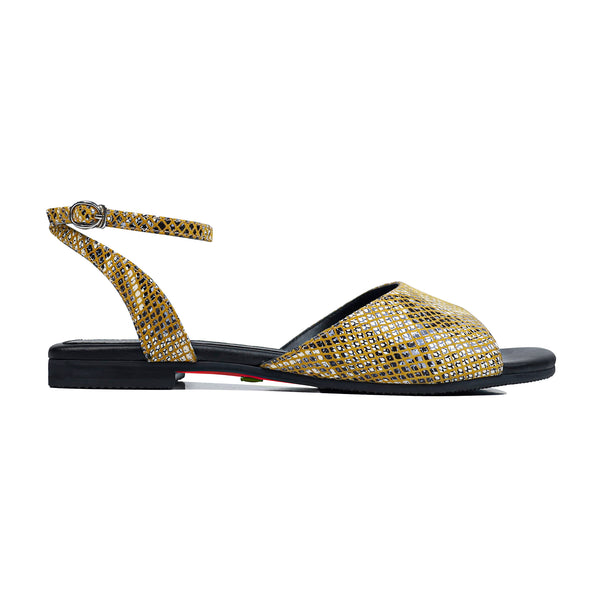 Liora - Women's Desert Sand Strapped Sandal