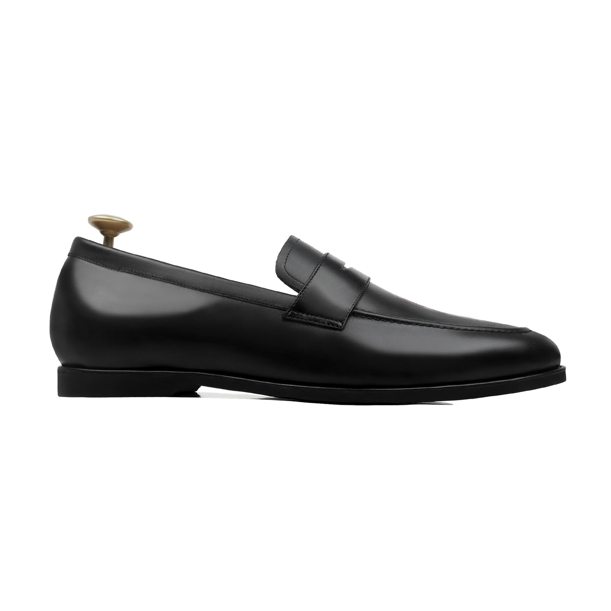 Zelvik - Men's Black Hand Painted Loafer