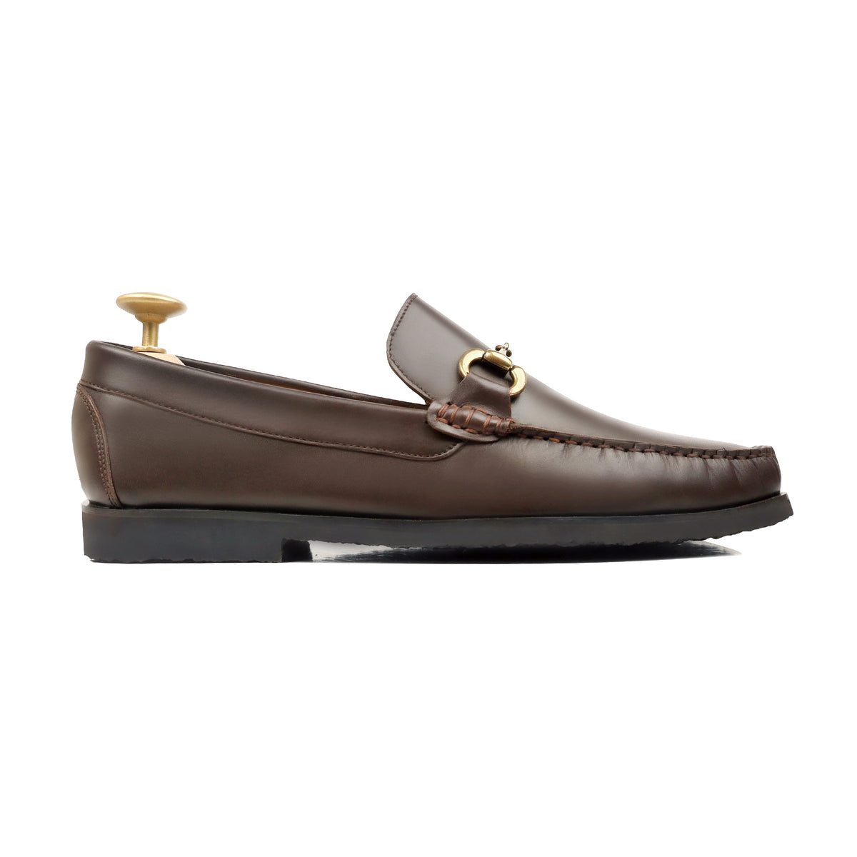 Broque - Men's Brown Calf Leather Loafer