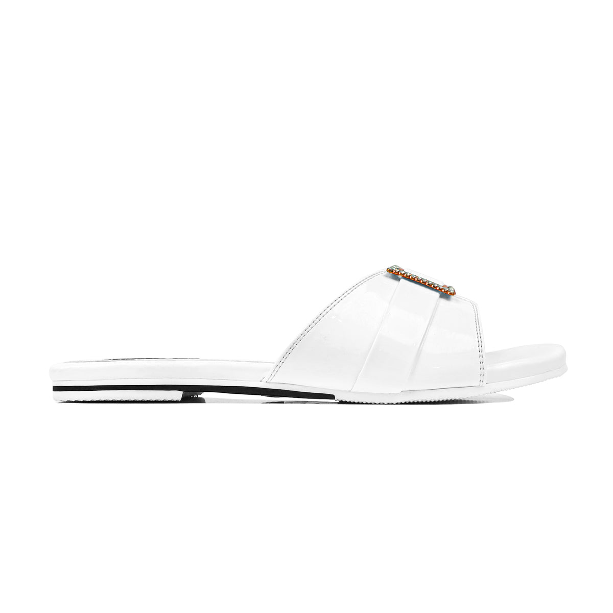 Velin - Women's White Slipper