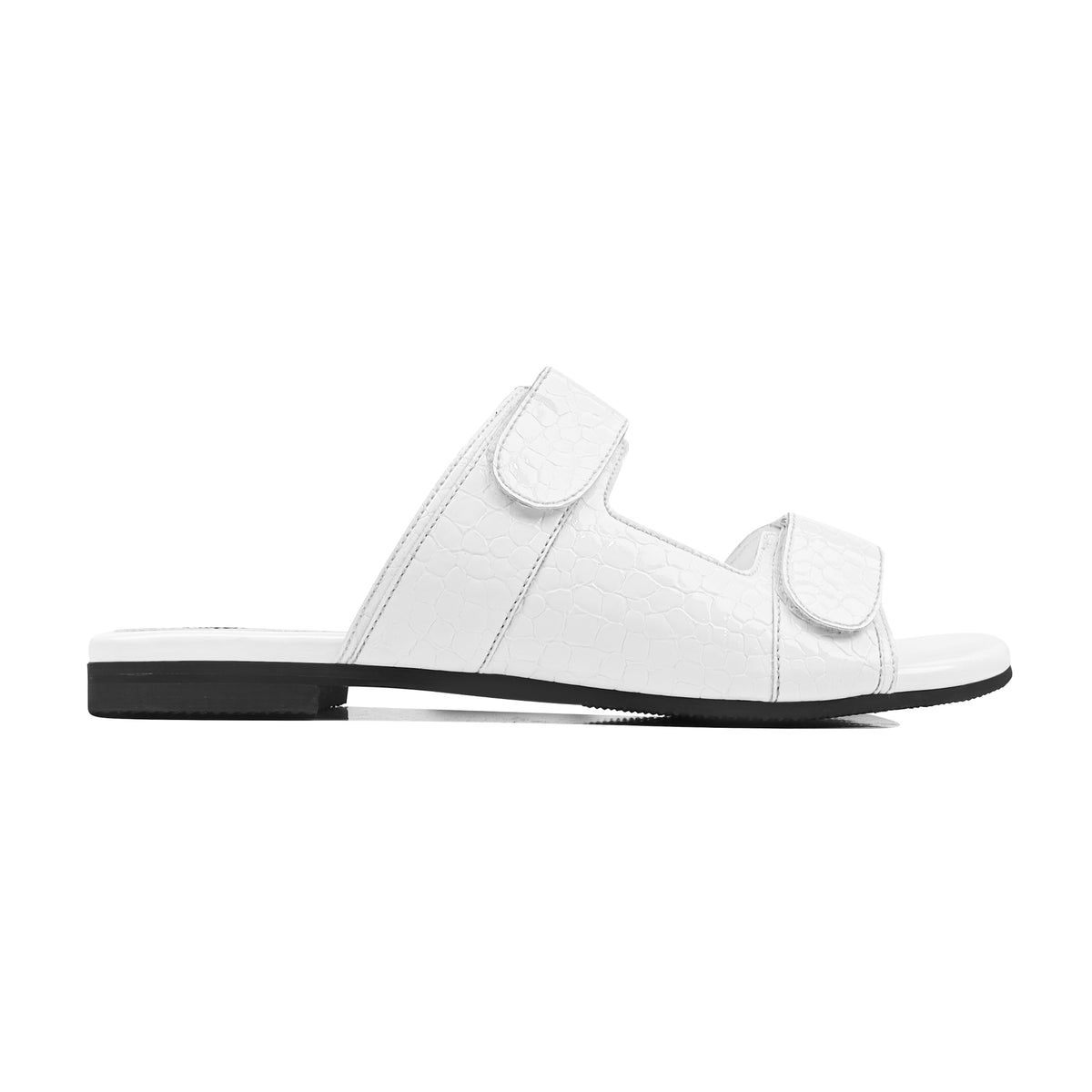 Melora - Women's White and Silver Slipper