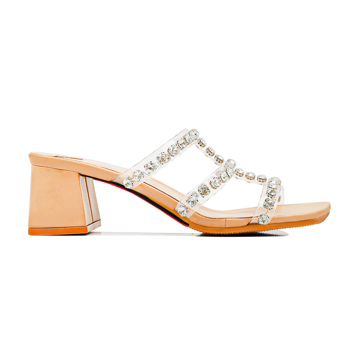 Tylia - Women's Light Beige 50mm Heel