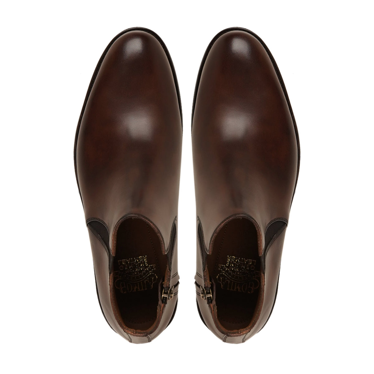 Soroca - Men's Dark Brown Calf Leather Chelsea Boot