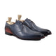 Shelton - Men's Mist Blue Calf Leather Derby Shoe
