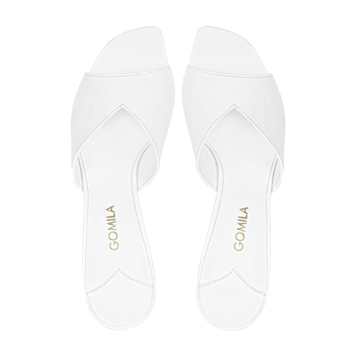 Vela - Women's White 90mm Heels